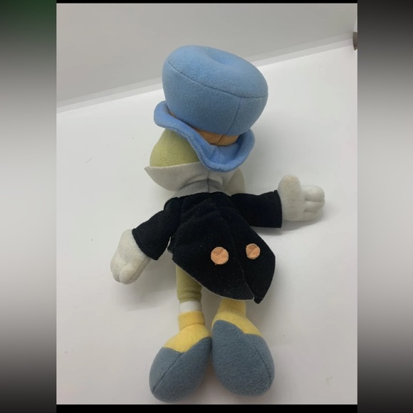 Vintage Mattel by Star Bean Disney Pinocchio Jiminy Cricket Plush Soft Toy - Picture 4 of 13